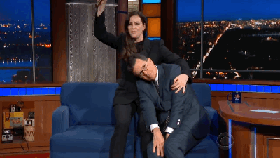 Liv Tyler Helps Stephen Colbert Become The Frodo Baggins He Was Always Meant To Be