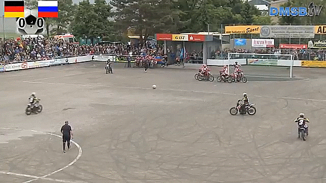 From Now On All Soccer Should Be Played On Motorcycles