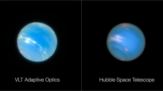 New Super-Crisp Images Of Neptune Show How Far Our Telescopes Have Come