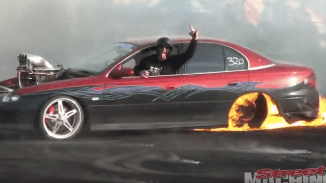 These Australians Burned Out So Hard They Melted The F!@#ing Bumper