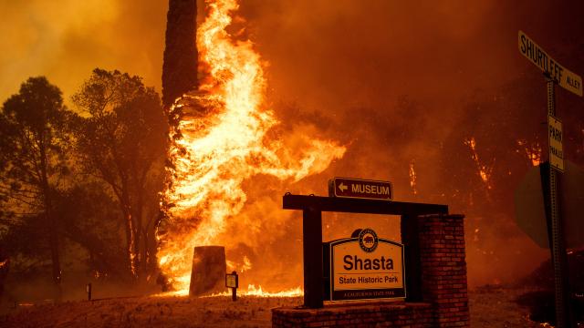 The Carr Fire Raged Through A Northern California City Overnight