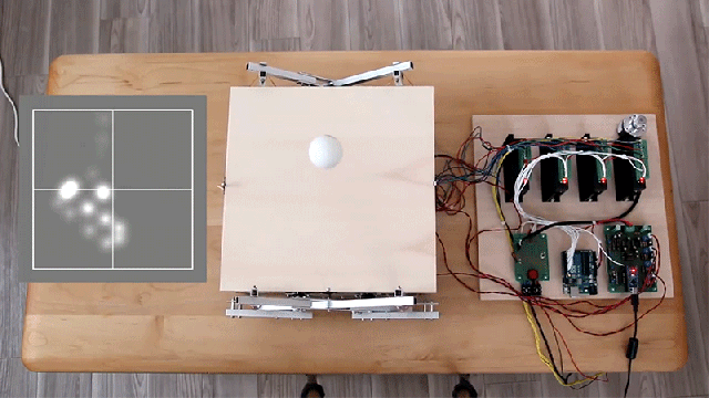 This Hypnotic Machine Perfectly Juggles A Ping-Pong Ball By Listening To The Bounce