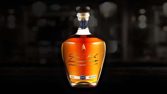 Soon, You Can Get Space-Drunk On Official, James T. Kirk Bourbon
