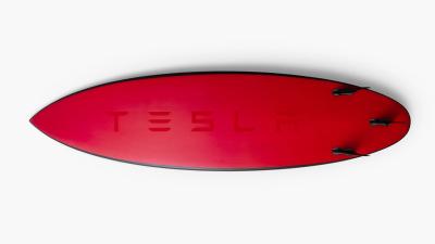 Tesla Is Making Its Own, Limited Edition Carbon Fibre Surfboard