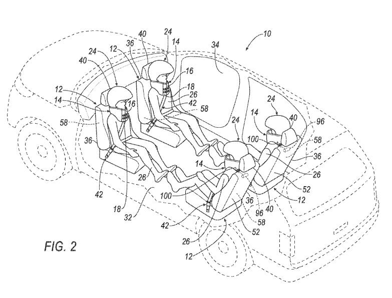 Get A Load Of These Helmet And ‘Burrito’ Airbag Patent Applications From Ford