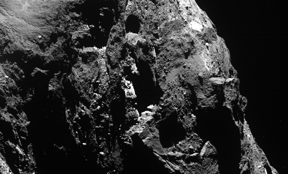 Rosetta Image Makes You Feel Like You’re On The Surface Of A Comet
