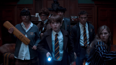 The First Trailer For Simon Pegg’s Slaughterhouse Rulez Promises A Bloody Proper Fight