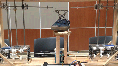 This $800 Shoelace-Tying Robot Was Built On A Shoestring Budget