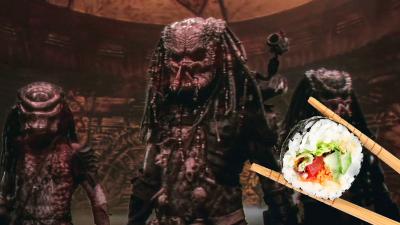 I Can’t Stop Thinking About How The Predator Would Eat Sushi