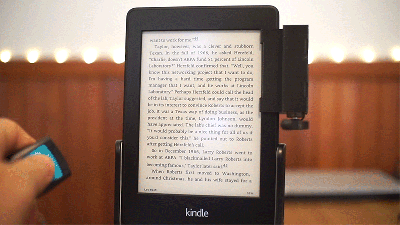 This Page-Turning Kindle Contraption Is Straight Out Of Rick And Morty