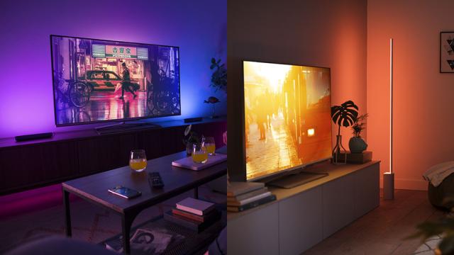 Philips Hue’s New Lamps Look Like The Slickest Way To Throw Colours On Your Walls