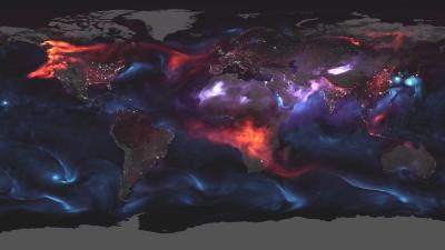 Earth Is Throwing A Rave In NASA’s Latest Wild Visualisation
