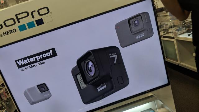 Leaked GoPro Product Display Appears To Show  The Unreleased Hero 7
