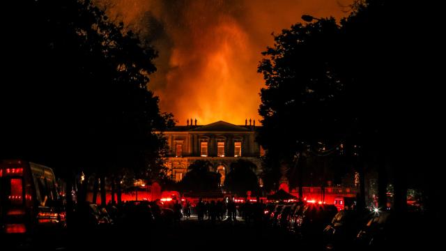 Flames Engulf Brazil’s National Museum, Destroying Massive Cultural And Scientific Collection