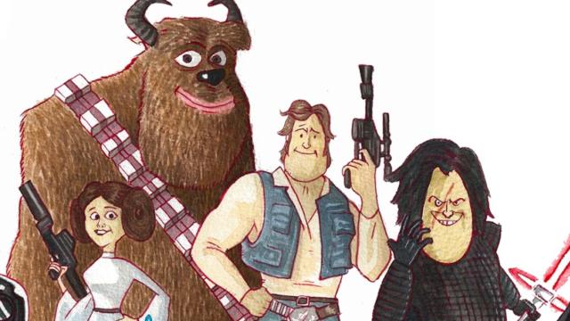 This Pixar And Star Wars Mash-Up Is Almost Too Perfect