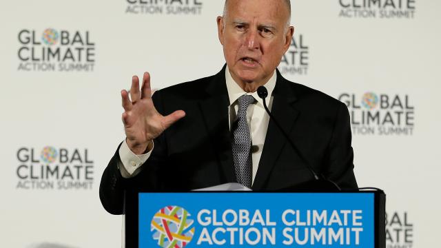 California Governor Jerry Brown Says State Will Launch Its Own Pollution Monitoring Satellite