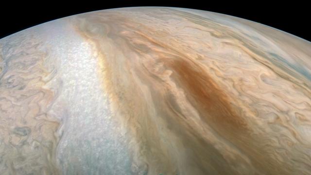 A Great Brown Storm Is Raging On Jupiter