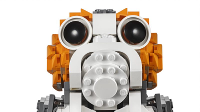 Just Look At This Life-Sized LEGO Porg