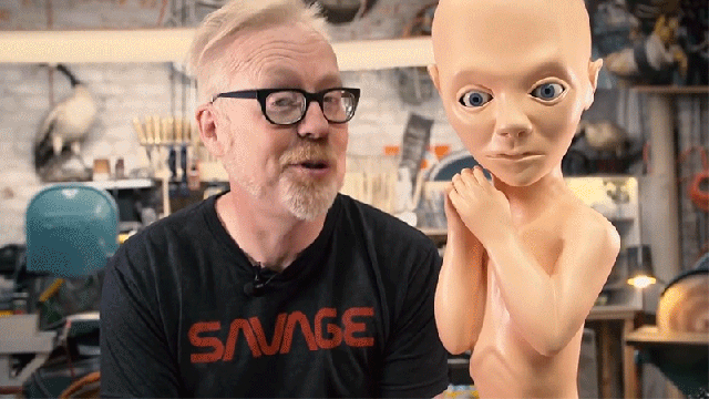 How Adam Savage Made An Amazingly Lifelike But Equally Creepy Replica Of 2001’s Starchild Baby