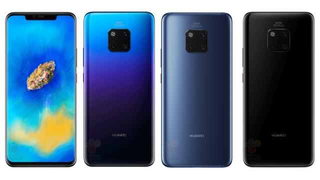 The First Huawei Mate 20 Pro Images Have Leaked