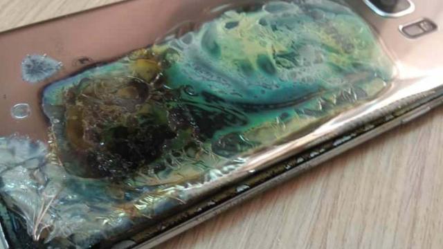 A Samsung Galaxy S7 Edge May Have Exploded