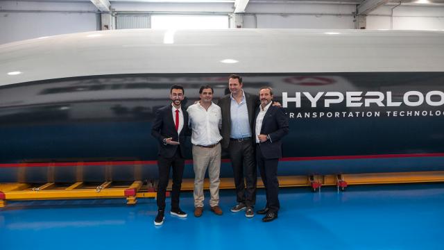 I Stepped Into The World’s First Full-Size Hyperloop Capsule