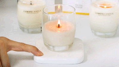 Candles That Light Themselves At The Push Of A Button Are Perfect Overkill