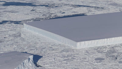 This Weirdly Geometric Iceberg Is Freaking Us Out