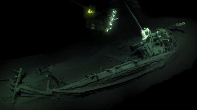 World’s Oldest Intact Shipwreck Discovered At Bottom Of Black Sea After 2400 Years