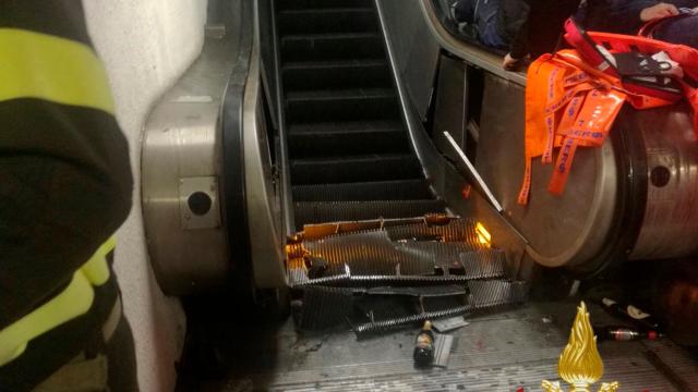 Catastrophic Escalator Failure In Rome Sends Crowd Speeding To Bottom, With 20 Injuries Reported