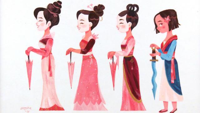 Celebrate The 20th Anniversary Of Mulan With This Beautiful Art Show