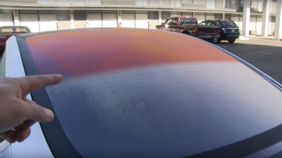 Here’s Why The Glass Roof On The Tesla Model 3 Sometimes Looks Orange