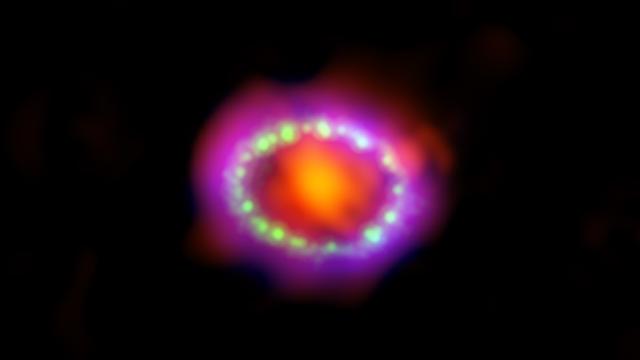 Watch A Famous Supernova Change Over 25 Years