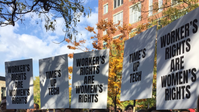 Massive Google Walkout Over Sexual Misconduct Marks Tech’s ‘Time’s Up’ Moment