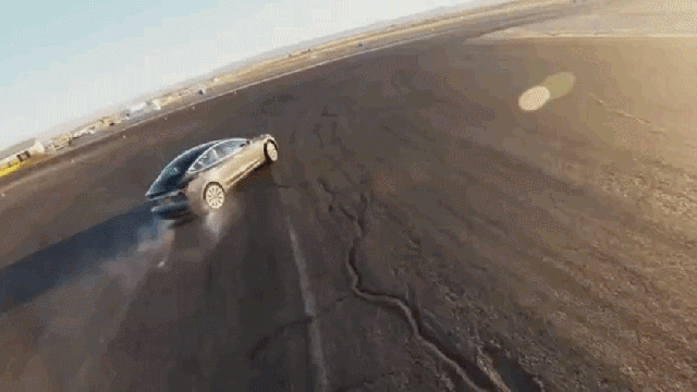 Track Mode Is Out To Turn A Tesla Model 3 Performance Into A Drift Machine