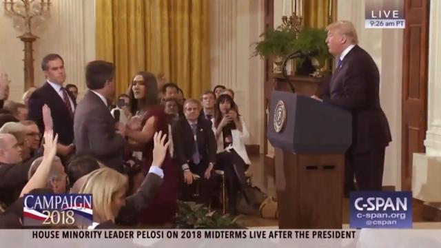White House Spreads Doctored Video To Justify Temper Tantrum Against CNN Reporter