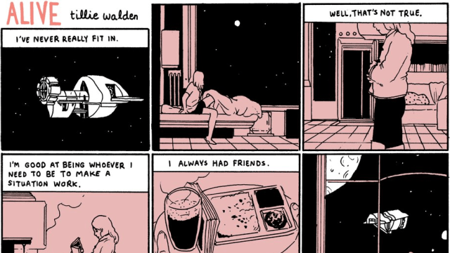 In This Short Comic, A Technician Learns The Joys Of Loneliness In Space