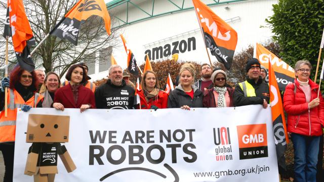Amazon Workers Across Europe Protest Black Friday, Citing Gruelling Work Conditions