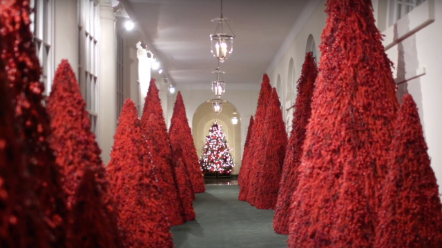 The White House Continues Its Tradition Of Turning Christmas Into A Horror Film