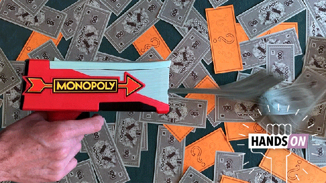 The Newest Version Of Monopoly Is Just A Blaster That Shoots Money
