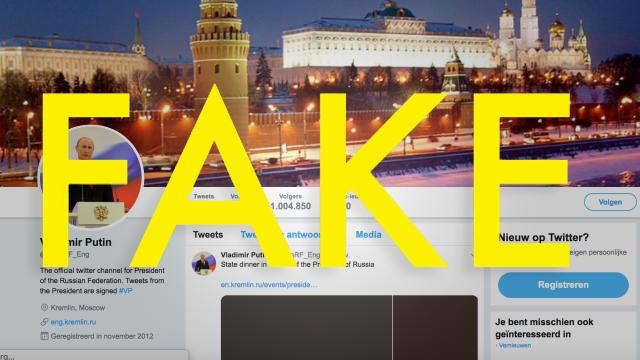 You Can Stop Angrily Tweeting At Putin’s ‘Official’ English-Language Twitter Account Now (It’s Fake)