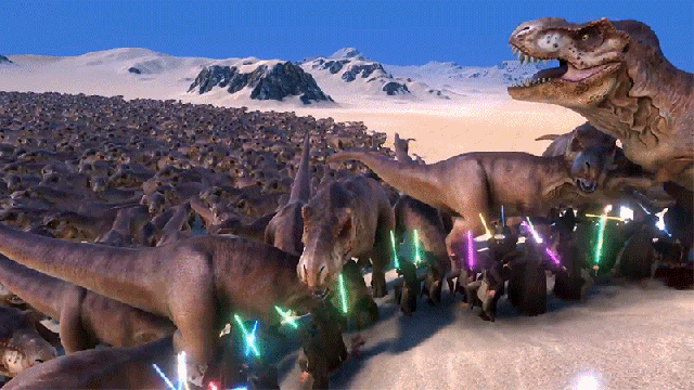 We Finally Know Which Film Franchise Is Better As 20,000 Jedi Battle 3,000 T-Rexes