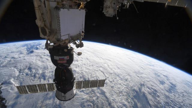 Watch Russian Cosmonauts Inspect Mysterious ISS Hole In ‘Unprecedented’ Spacewalk