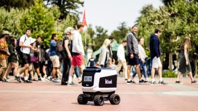 Delivery Robot Engulfed In Flames, Honored On Campus With Candlelight Vigil