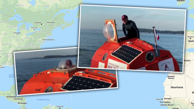 A 71-Year-Old French Dude Is Going To Try To Cross The Atlantic In A Barrel