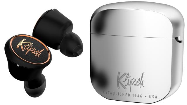Klipsch’s New Wireless Earbuds Are Wooing Me With A Zippo-Like Charging Case