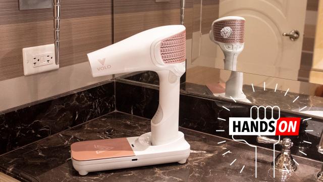 This Cordless Hair Dryer Uses Infrared Light To Banish Wetness