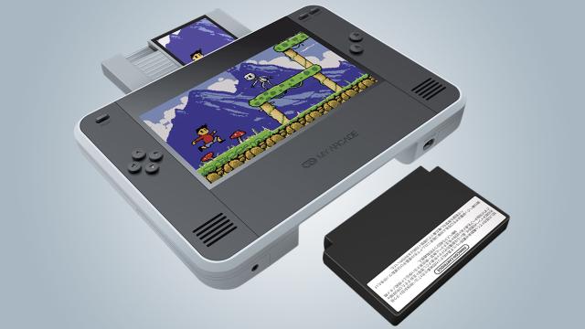 The RetroChamp Turns The Original NES Into A Nintendo Switch-Inspired All-In-One Handheld