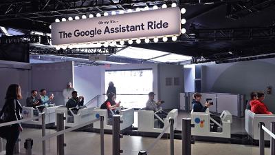 Google Is Blitzing CES With A Literal Rollercoaster Of Google Assistant Tech