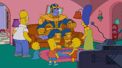 Thanos Has Come For The Simpsons, Because That’s Just What The Simpsons Is Now